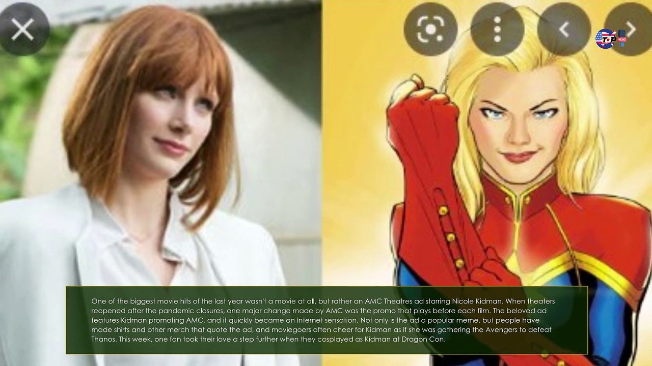 Viral TikTok Recreates Nicole Kidmans AMC Ad at Dragon Con