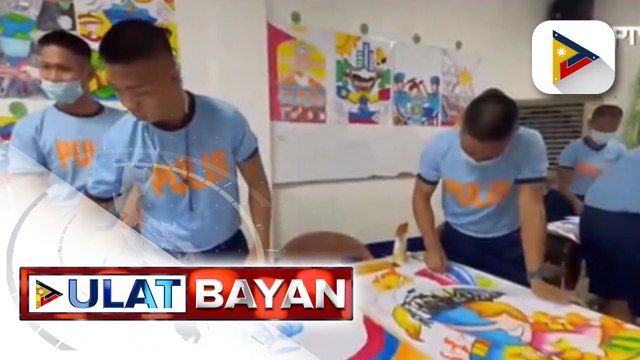 58 police trainees sa Region 1, nagtagisan sa pagsulat ng sanaysay at paglikha ng posters at leaflets