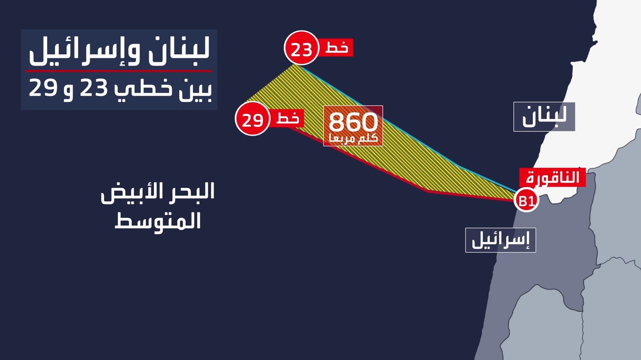 اقتراب الاتفاق على ترسيم الحدود البحرية بين لبنان وإسرائيل