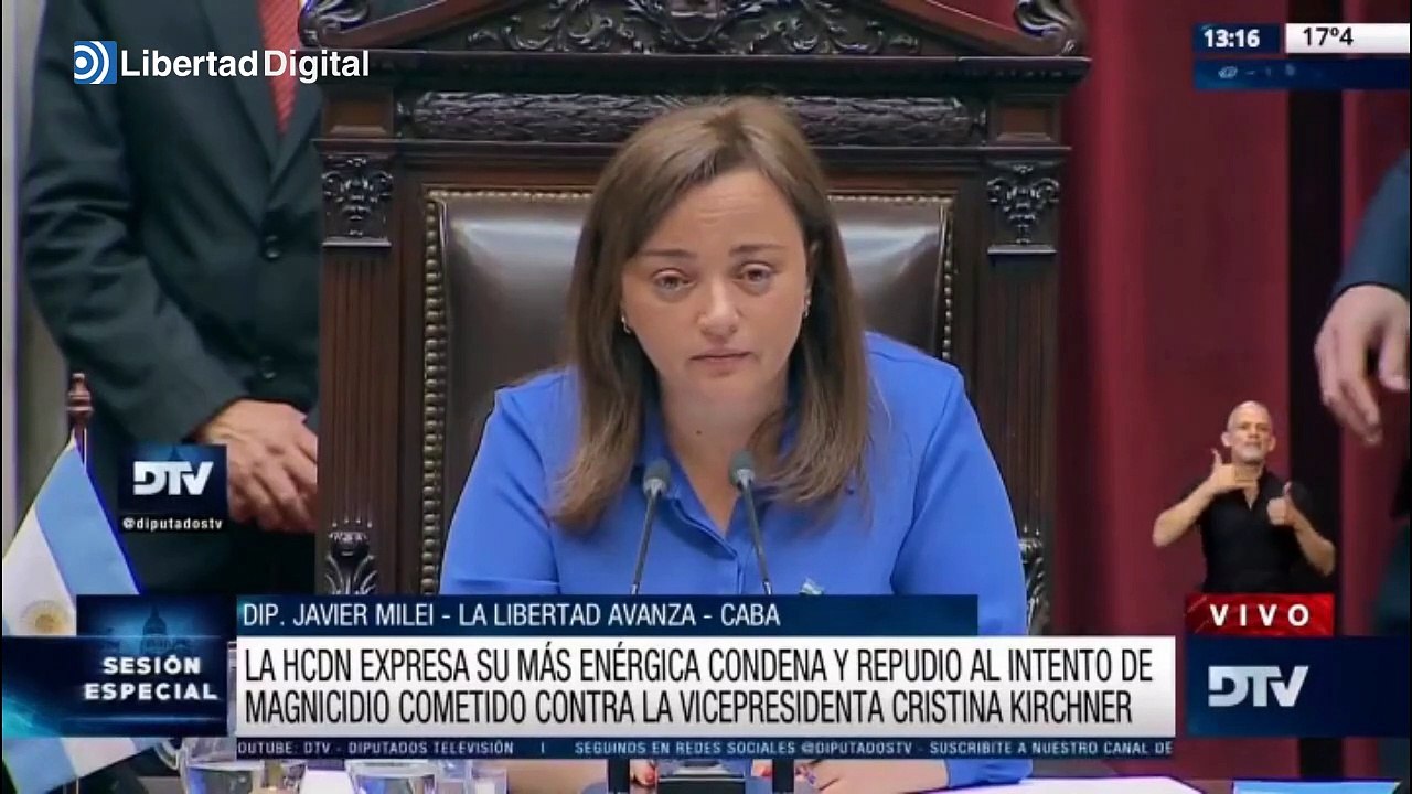 Milei desmonta el "circo dantesco de la política" montado por el kirchnerismo tras el atentado
