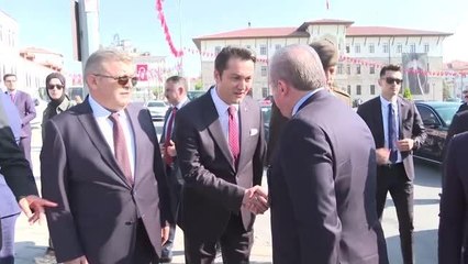 TBMM Başkanı Şentop, valilik ve belediyeyi ziyaret etti