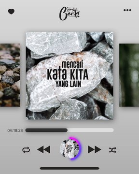 Mencari Kata Kita Yang Lain | ©SEBUAH CERITA |