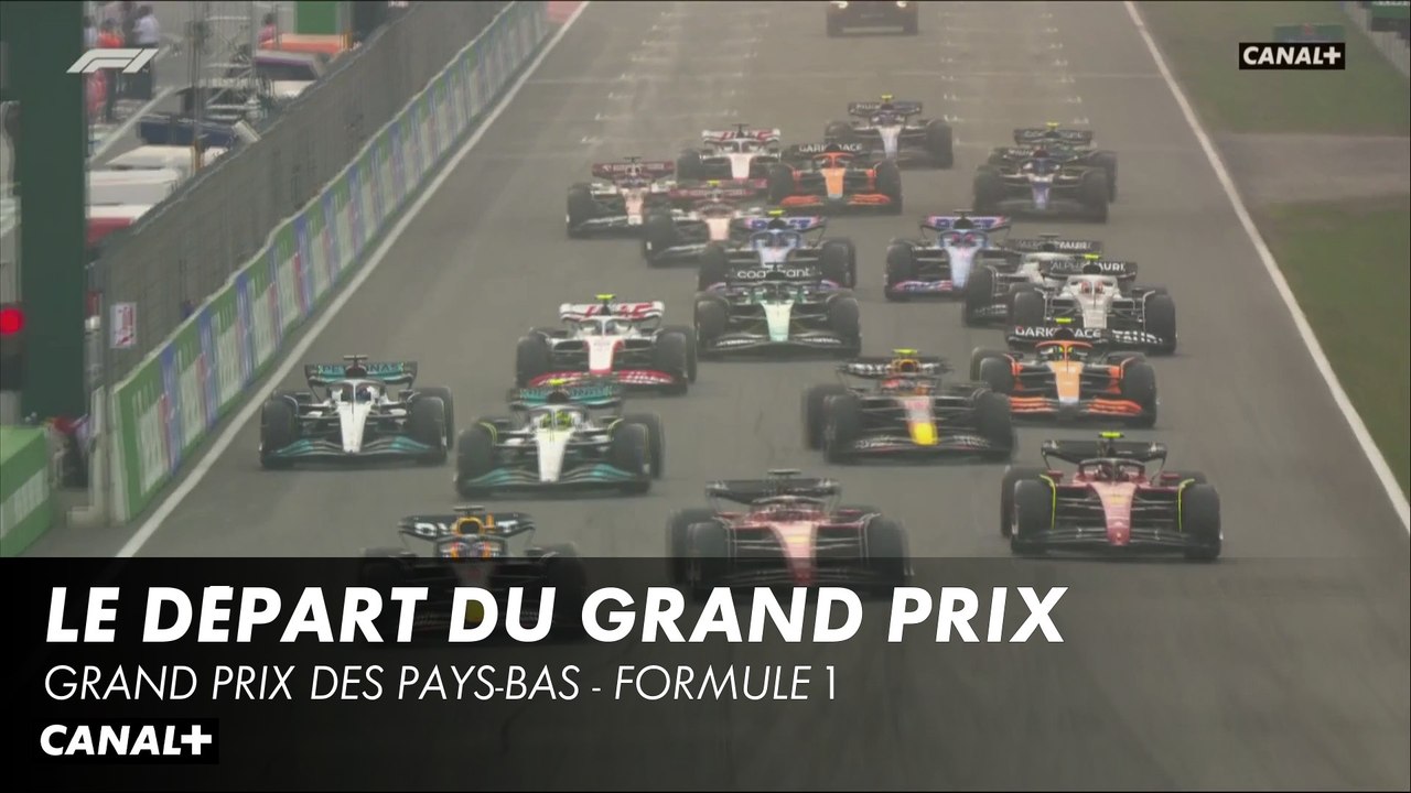 Le départ du Grand Prix des Pays-Bas - F1 - Vidéo Dailymotion