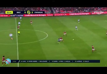 Passe décisive de Slimani vs Strasbourg