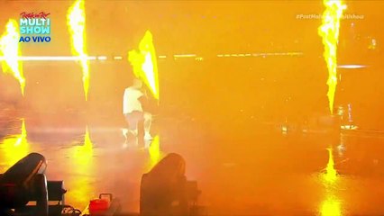 Post Malone performa "Rockstar" no Rock In Rio 2022