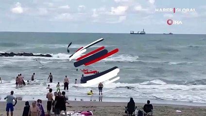 7 kişilik aile boğulmaktan son anda böyle kurtuldu!