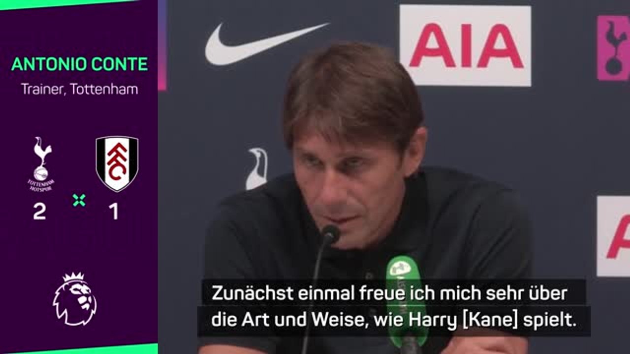 Conte über Kane: 'Ein Stürmer von Weltklasse'