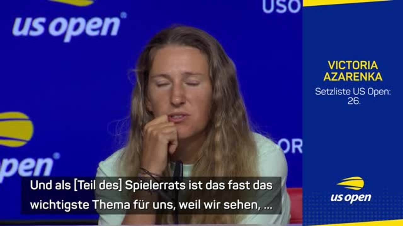 Azarenka fordert besseren Schutz für Spielerinnen