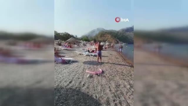Antalya 3. sayfa haberleri... Antalya'da turizm bölgesi Adrasan'da orman yangını