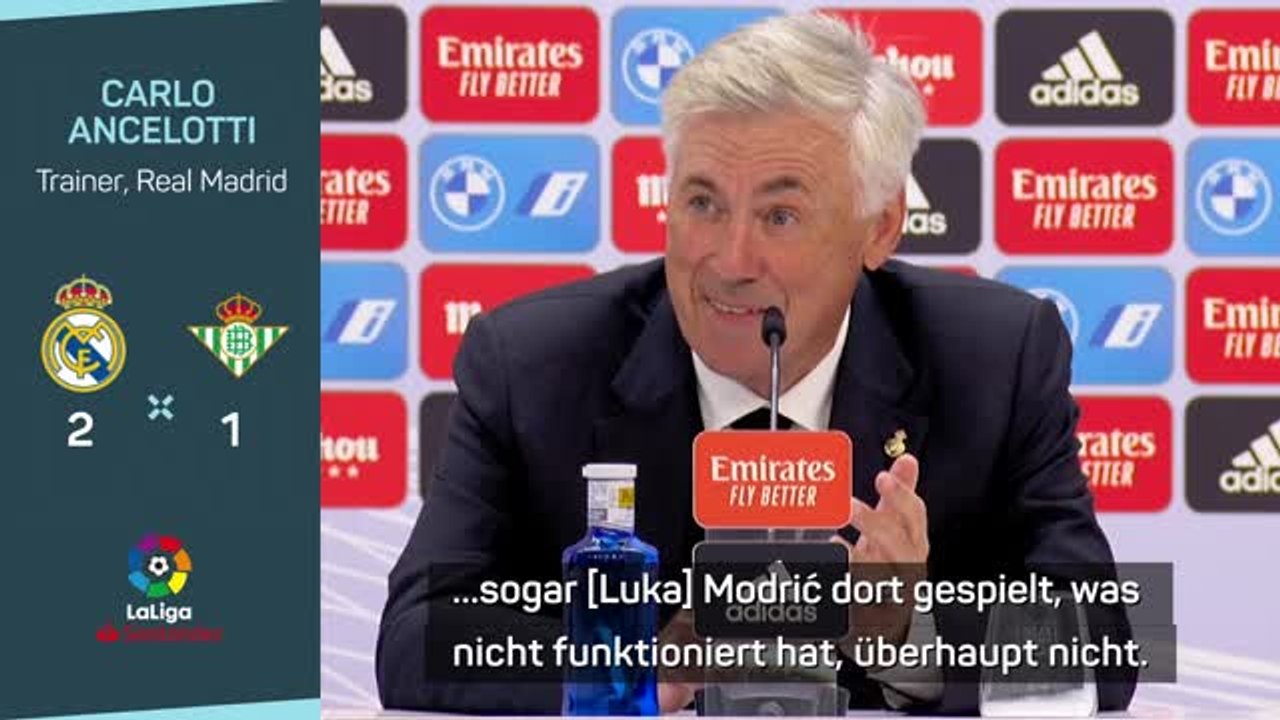 Ancelotti zu Benzema: 'Werden ihn nicht umbringen'