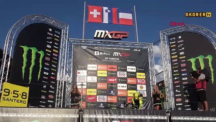 Dünya Motokros Şampiyonası'nın Türkiye etabını Tim Gajser kazandı