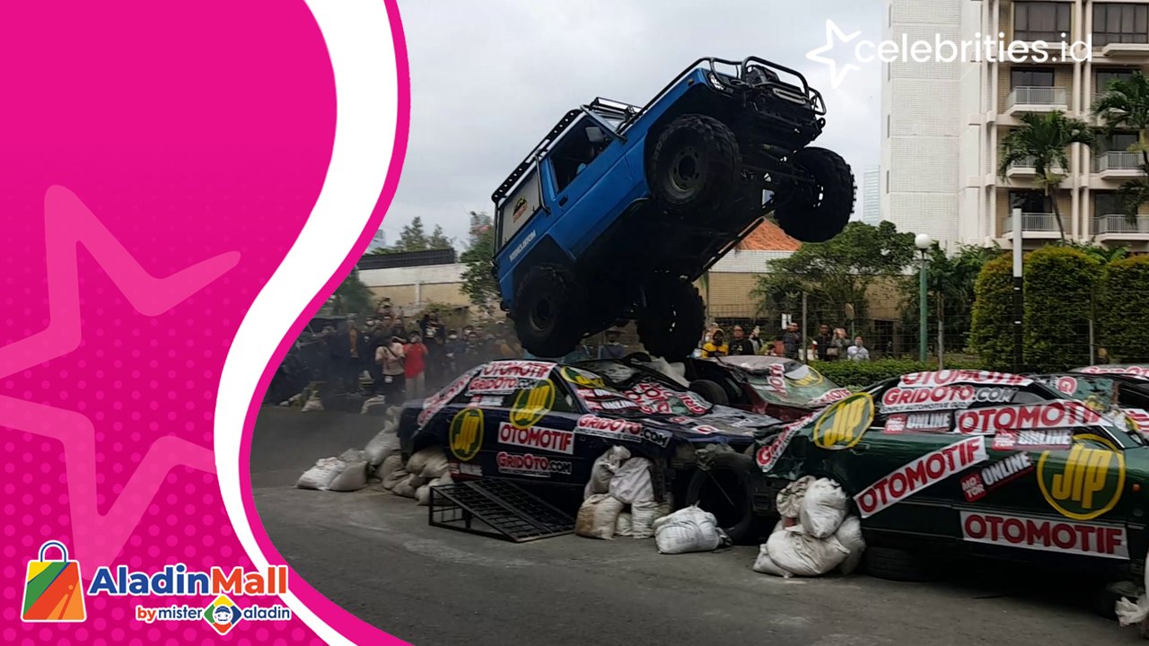 Hari Kedua Otobursa Tumblek Blek 2022, Atraksi Gajah Monster Makin Ekstrem
