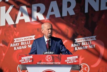 Bahçeli: "Muhalefet dış işgal cephesinin ajanı ve gizli ajandası konumundadır"