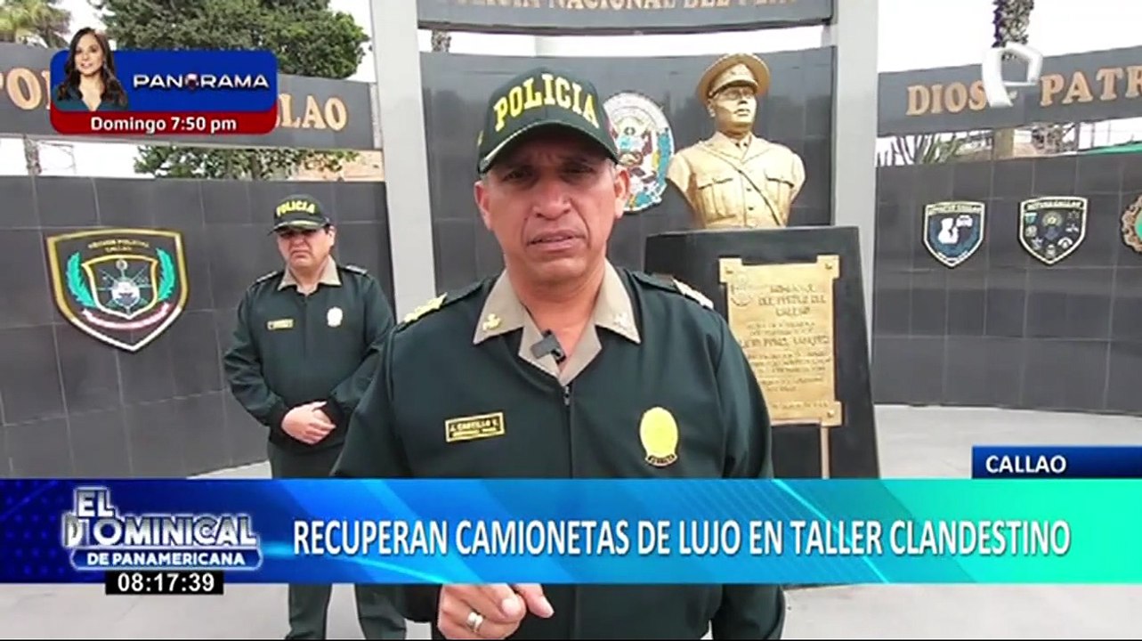Del Callao a VMT: PNP recupera camionetas robadas de taller clandestino