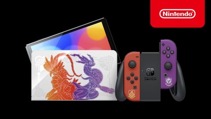 Nintendo Switch – Modelo OLED  edición Pokémon Escarlata y Púrpura