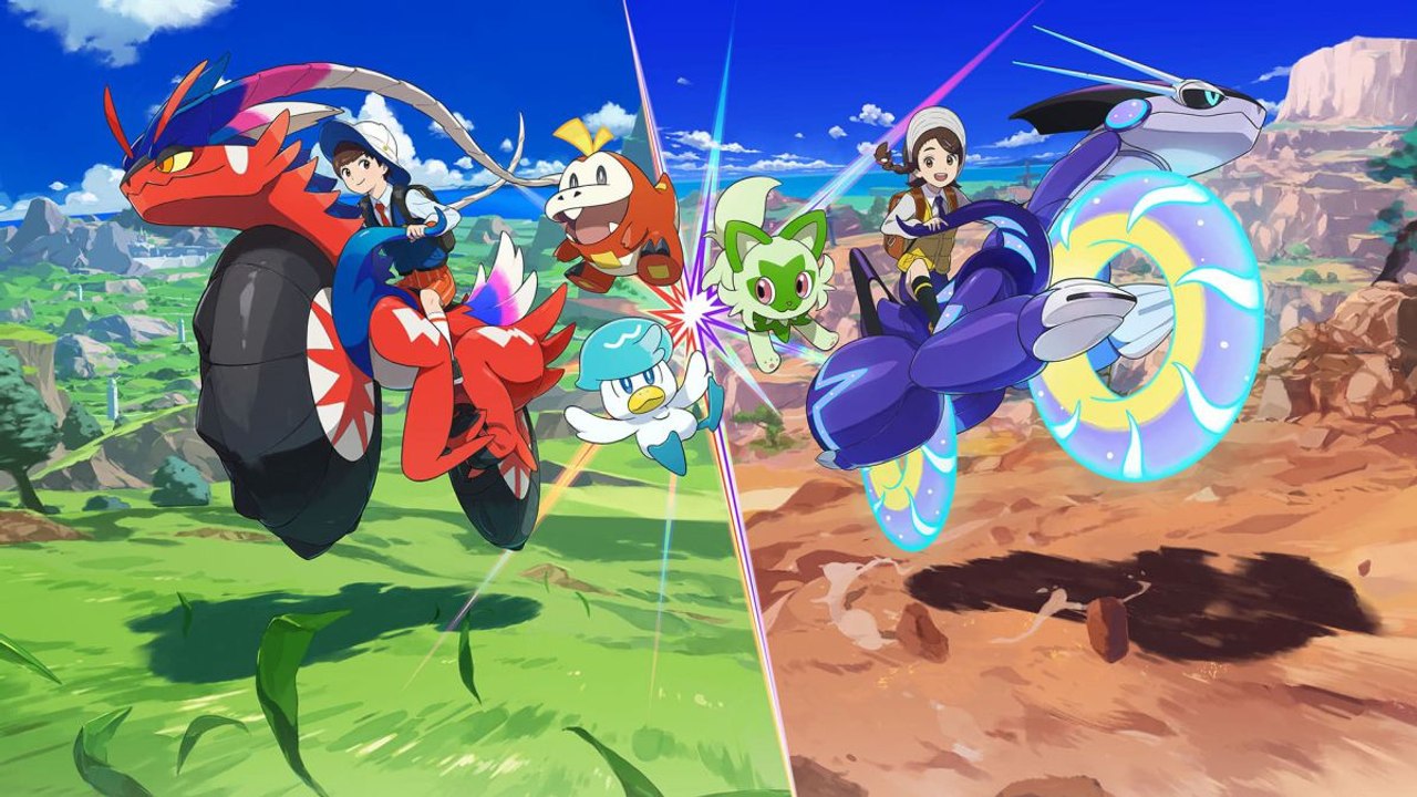 Pokémon Púrpura y Escarlata sale en busca de un tesoro en su nuevo tráiler