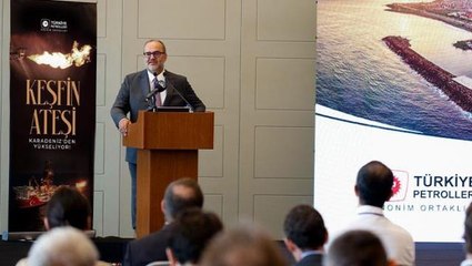 TPAO Genel Müdürü Melih Han Bilgin: Karadeniz'de yeni rezerv arayışı sürecek