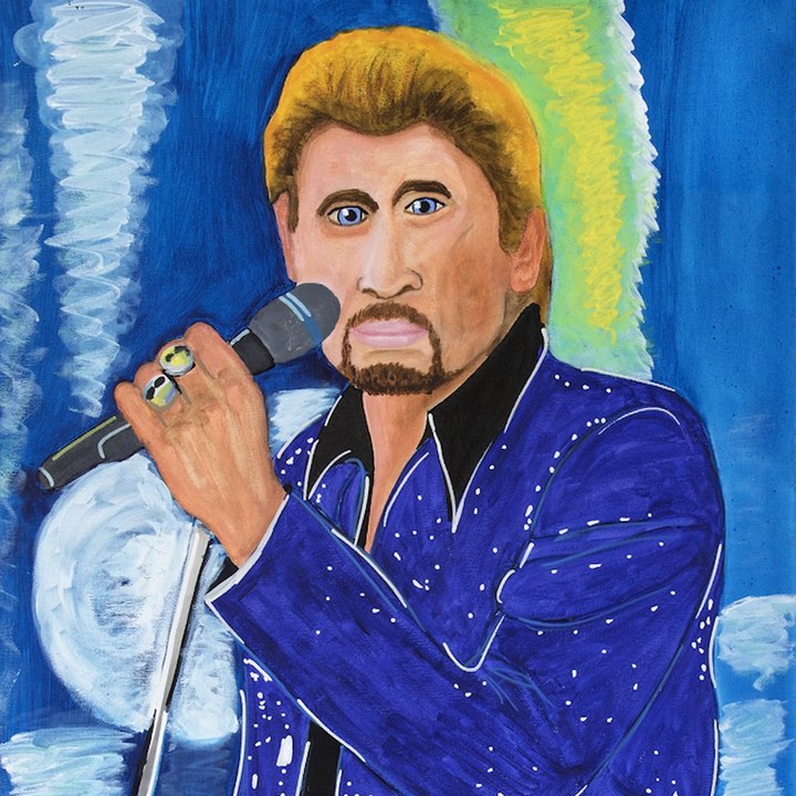 Ces fans de Johnny Hallyday lui rendent hommage avec des créations originales