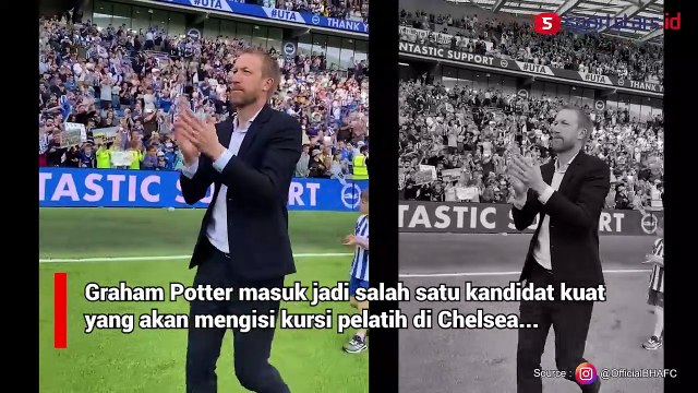 Graham Potter Kandidat Kuat Pelatih Chelsea, Pernah Bikin Malu MU di Old Trafford