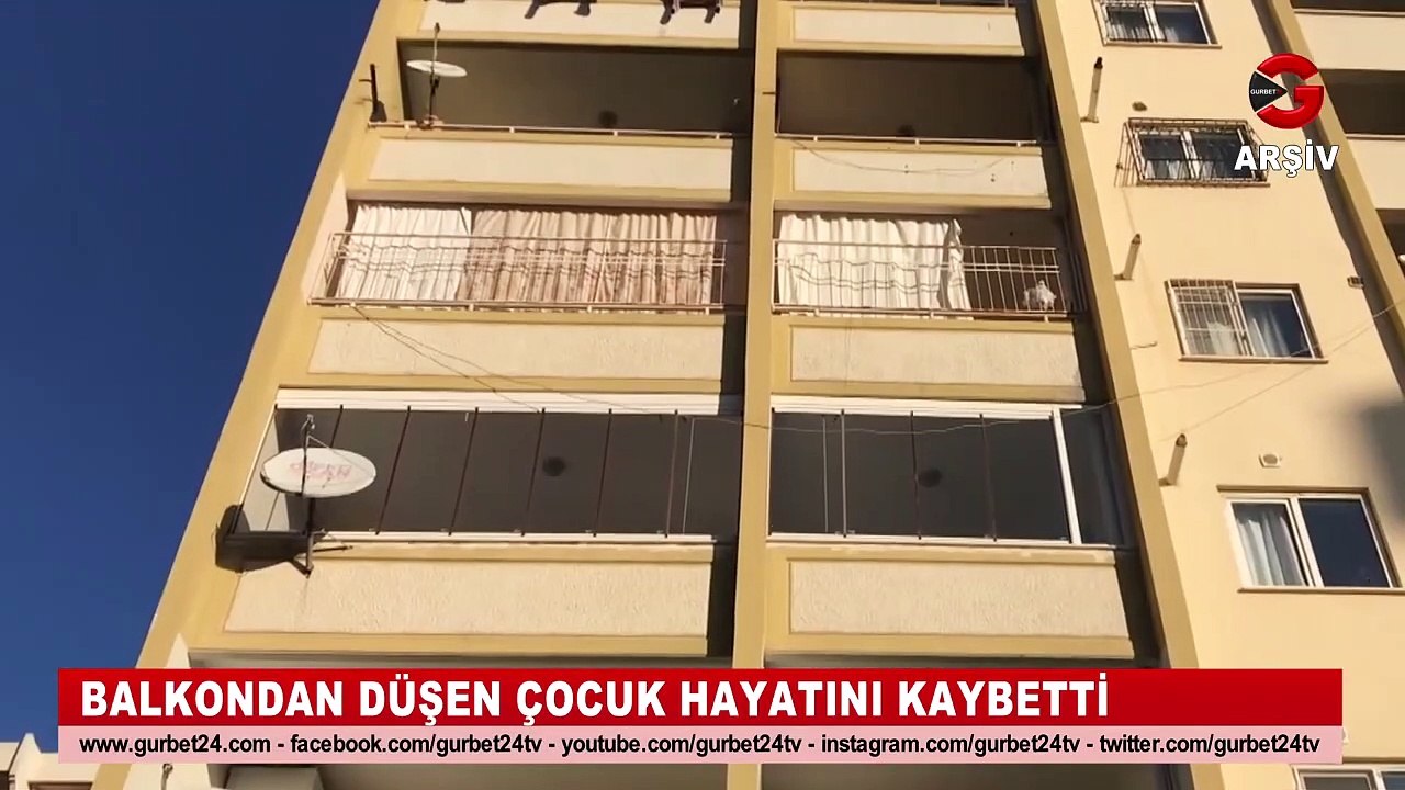 Erzincan'da acı olay! Balkondan düşen çocuk kurtarılamadı