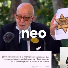 Joseph Szwarc s'indigne de la comparaison faite entre l'étoile jaune imposée aux Juifs sous l'Occupation et le pass sanitaire