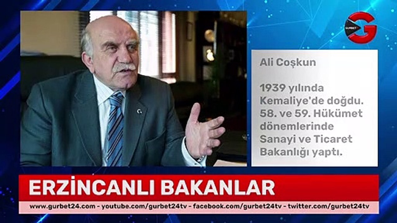 Erzincanlı Başbakanlar ve Bakanlar