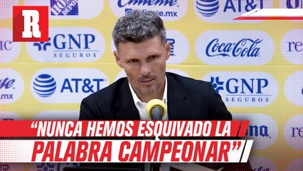 Tano Ortiz habla del triunfo frente a Tigres y que la exigencia es ser campeones