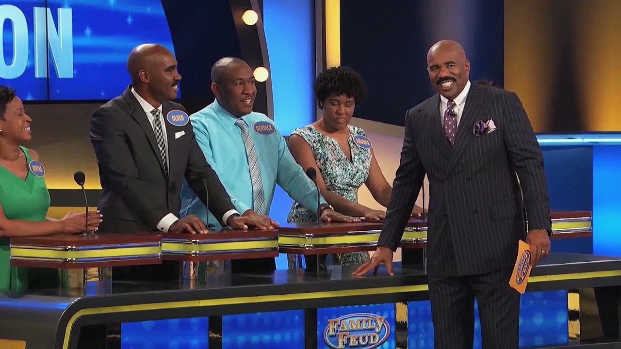 Steve Harvey Family Feud - FUNNIEST Steve Harvey Moments Part 5