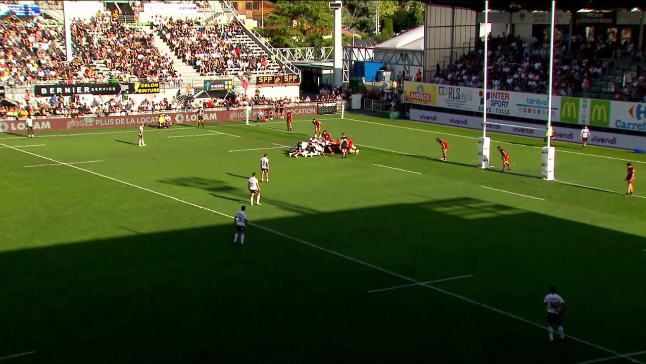 TOP 14 - Essai de Nico LEE (CAB) - CA Brive - LOU Rugby - Saison 2022/2023