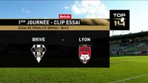 TOP 14 - Essai de pénalité (CAB) - CA Brive - LOU Rugby - Saison 2022/2023