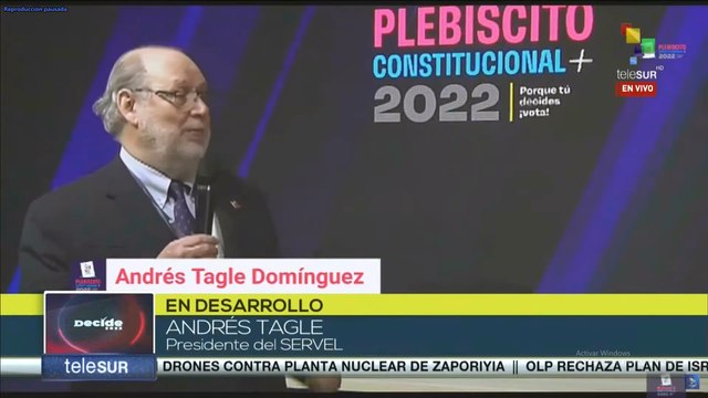 Chile: Inicia cierre de mesas electorales