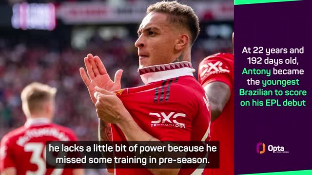 Ten Hag promises more from Antony after dream debut