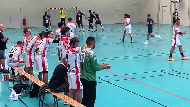 Images maritima: quelques buts et actions de PSG-Martigues Handball