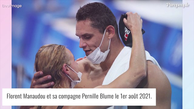 Florent Manaudou : Sa fiancée Pernille Blume dévoile un joli tatouage, et un peu de sa poitrine