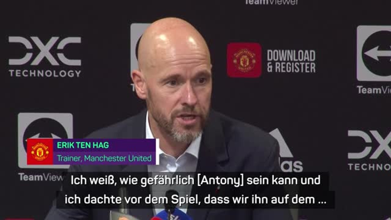 Ten Hag über Antony: “Haben sein Potenzial gesehen”