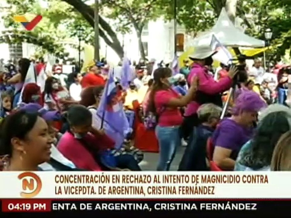 Mujeres se solidarizan con Cristina Fernández y ratifican su lucha social latinoamericana