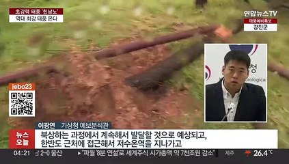 '힌남노' 오늘 다시 초강력…60㎧·600㎜ 폭풍우