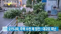 [YTN 실시간뉴스] 오키나와, 주택 수천 채 정전...대규모 피난 / YTN