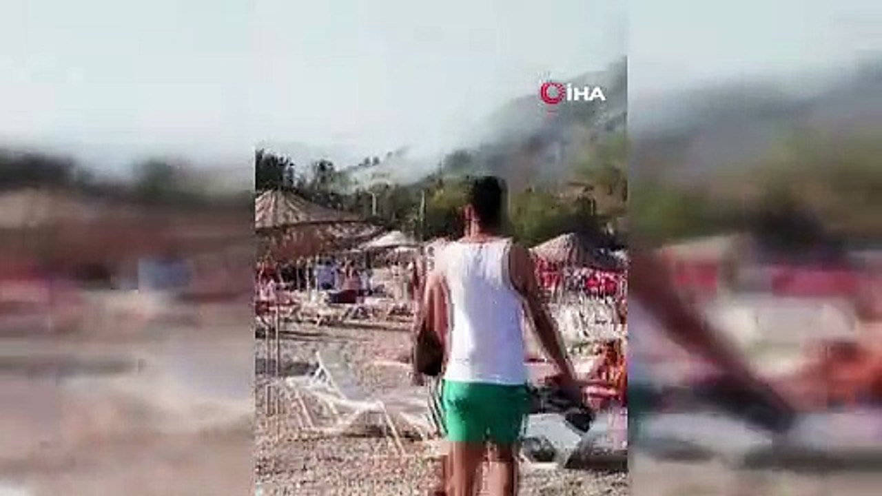 Adrasandaki orman yangını kontrol altına alındı