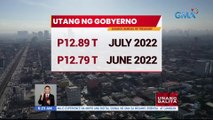 Utang ng Pilipinas, lumobo sa record-high na P12.89-T nitong Hulyo | UB