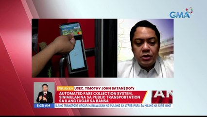 Panayam kay Usec. Timothy John Batan, DOTr (September 05, 2022) | UB