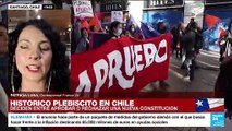 Informe desde Santiago: empieza el conteo de votos del plebiscito constitucional