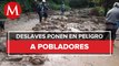 Deslaves en Veracruz dejan incomunicados a los pobladores de Tequila