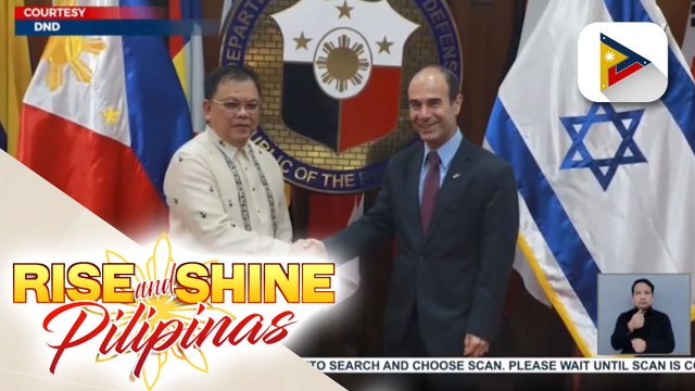 Defense cooperation, tinalakay sa pagbisita ni Israel Amb. to the Philippines Ilan Fluss sa DND