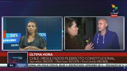 Franck Gaudichaud: Hemos visto un bombardeo abierto al Apruebo