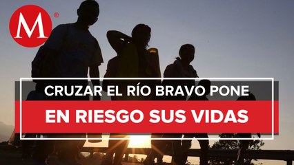 Advierte el Instituto Nacional de Migración el peligro de cruzar el Río Bravo