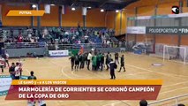 Marmolería de Corrientes se coronó campeón de la Copa de Oro