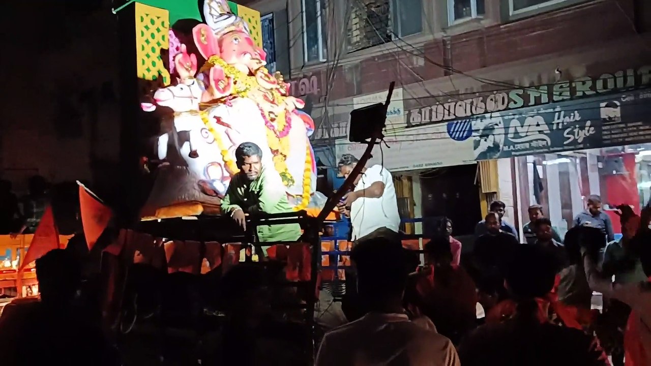 Kovai Arabic Kuthu Vinayagar | கோவை விநாயகர் ஊர்வலம் 2022  | Mass Coimbatore Vinayagar Oorvalam 2022