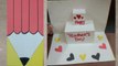 DIY Teacher’s day card/Handmade pop-up gift card