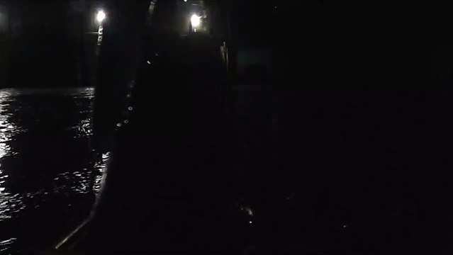 MCH 323 NIGHT FISHING FOR THE BIG ONES AT DICKSON DAM AT THE HEAD OF THE RED DEER RIVER BASIN.